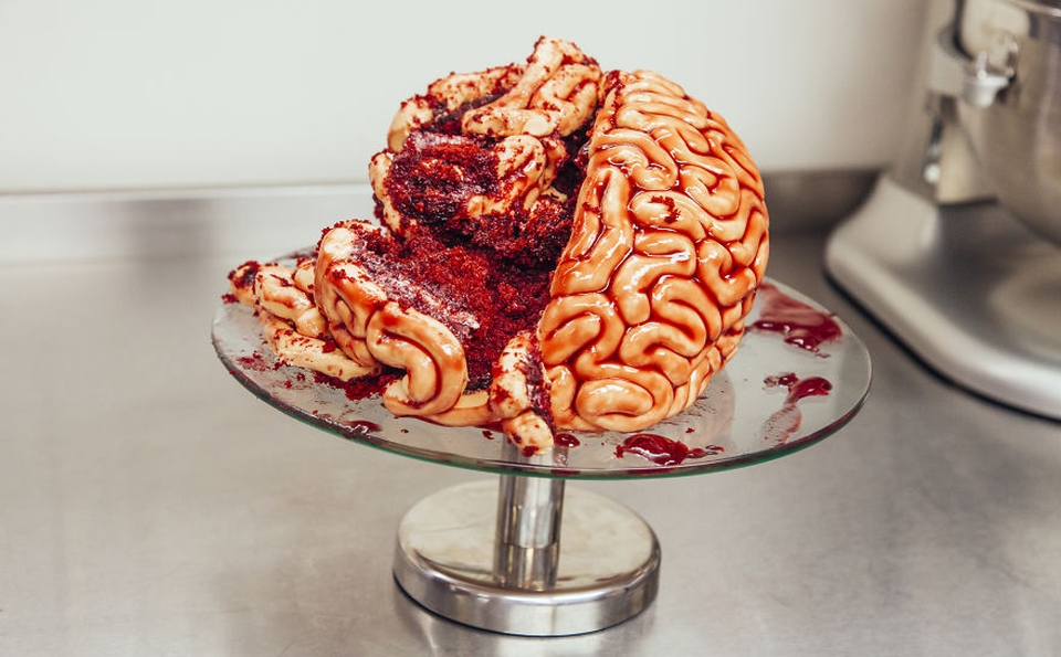 Red Velvet Brain Cake by Yolanda Gumpp