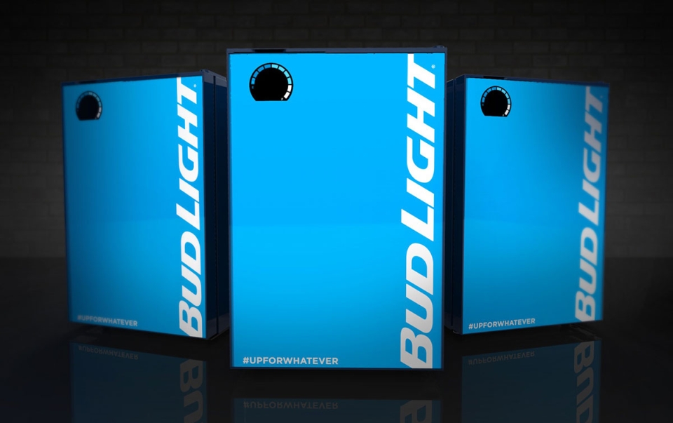 Smart Bud-E Fridge by Bud Light