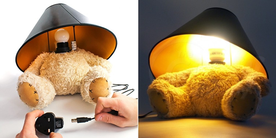 Teddy Bear Lamp by Suck UK