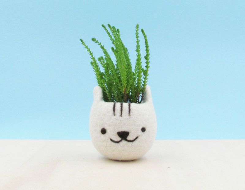 The Yarn Kitchen Animal Succulent Planters are Really Adorable