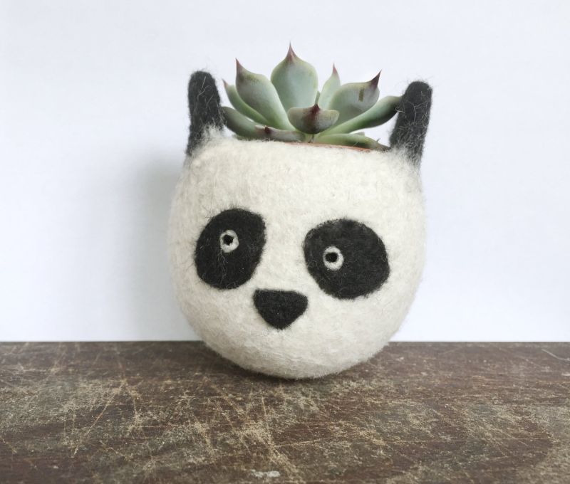 The Yarn Kitchen Succulent Planters are Really Adorable