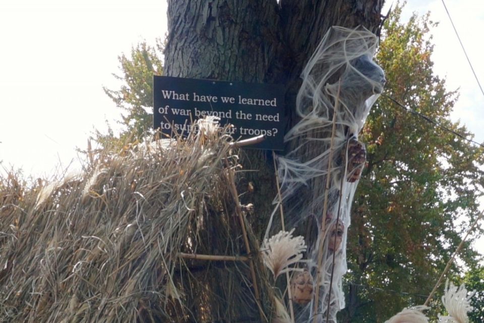 West Hartford’s Halloween display