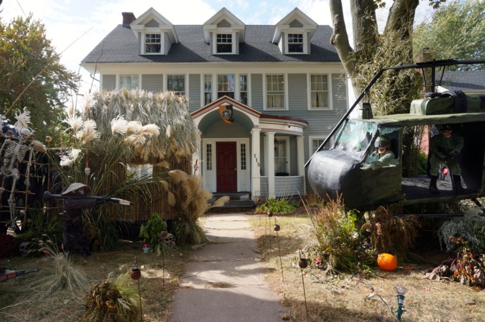 West Hartford’s Halloween display