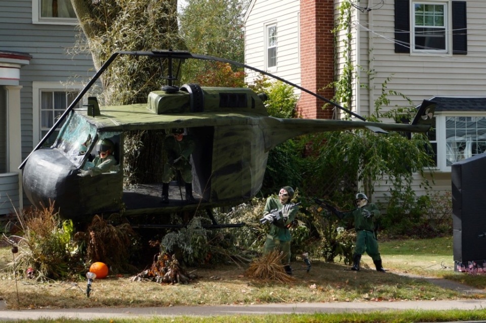 West Hartford’s Halloween display