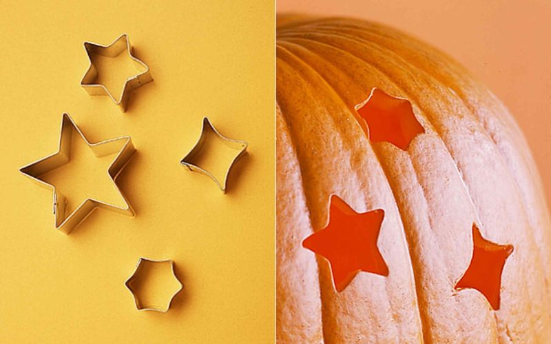 pumpkin carving tools like cookie cutter