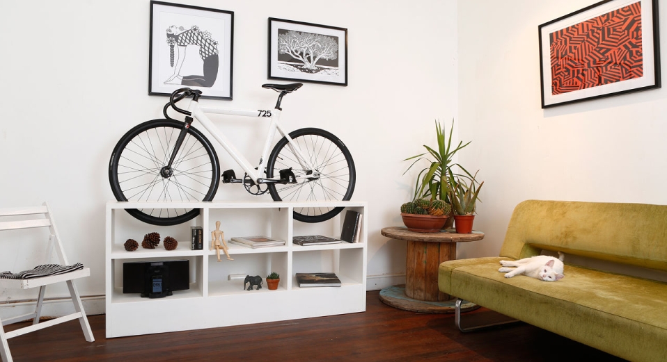 Bike Storage Furniture by Manuel Rossel