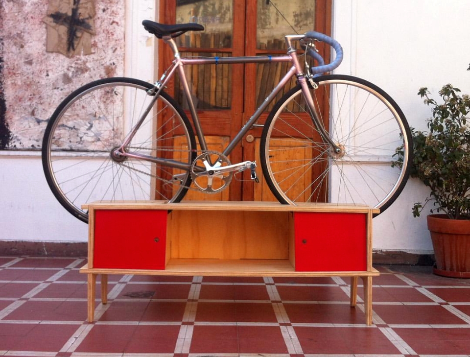 Bike Storage Furniture by Manuel Rossel