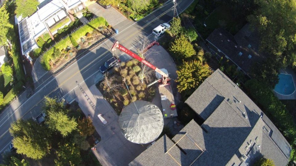 Colby Powell Rooftop Death Star