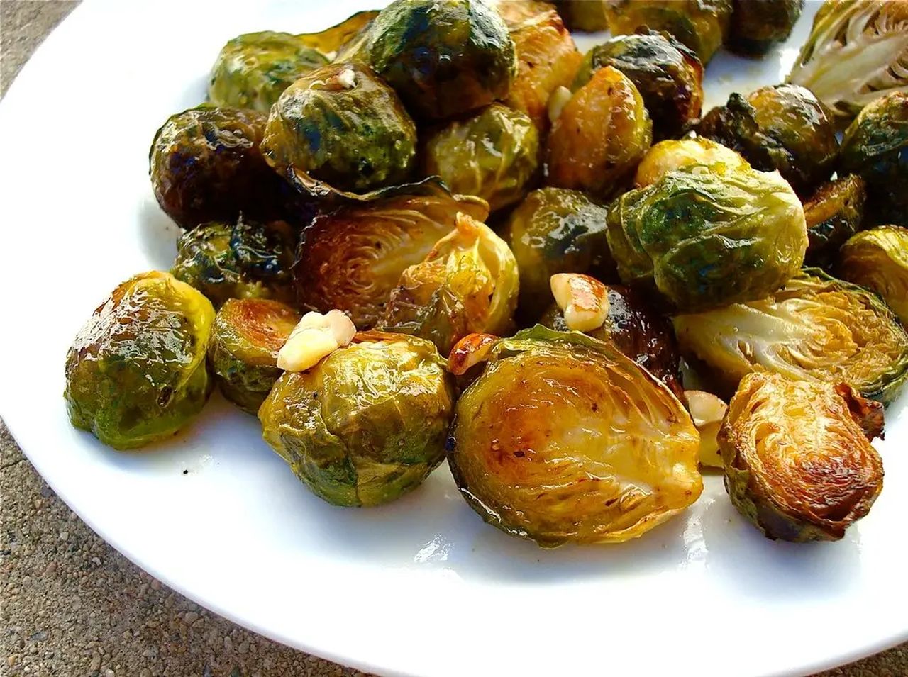 Maple-Glazed Brussels Sprouts
