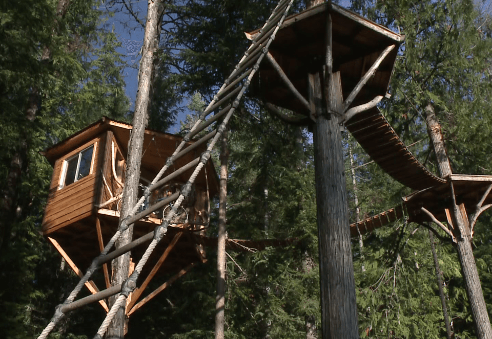 Sandpoint Treehouse by Ethan Schlussler