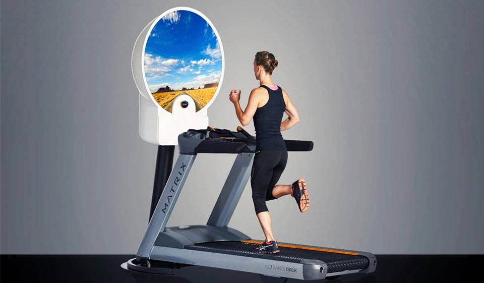 Virtual run on treadmill sale