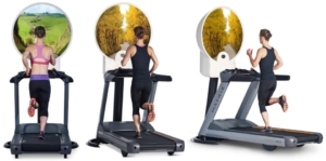 Zone Dome Virtual Treadmill Monitor