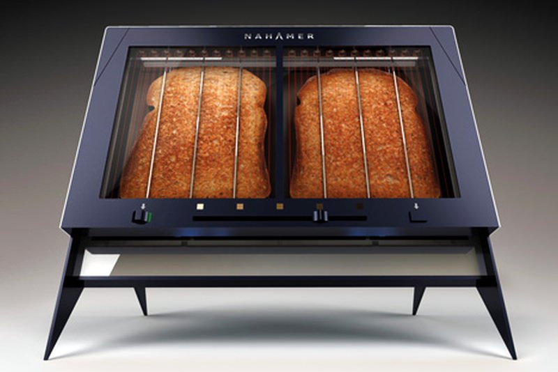 Glass Toaster Is More Than Just A Pretty Face