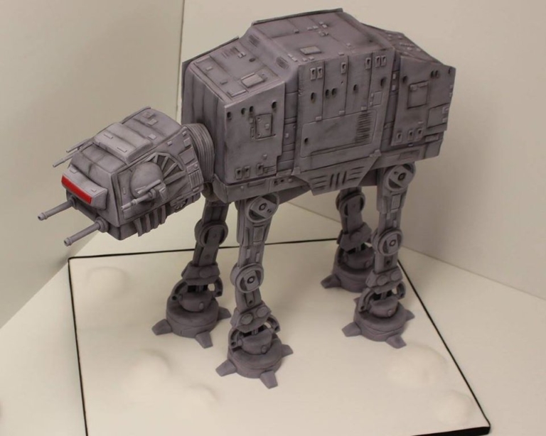 Sarah Besson’s AT-AT cake seems cooked in another galaxy