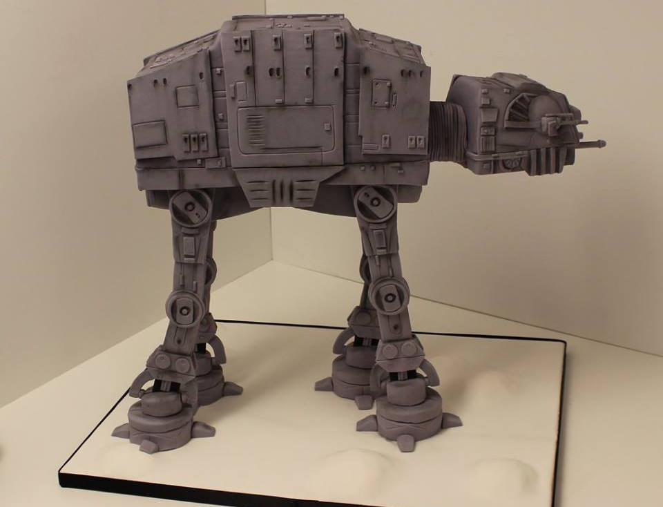 AT-AT Cake by Sarah Besson