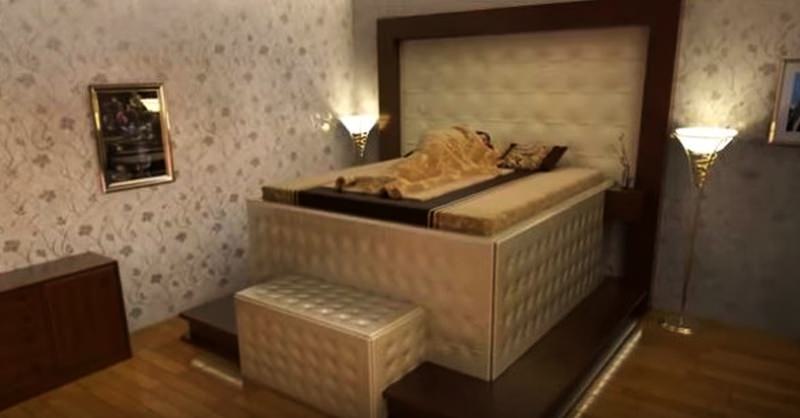 Earthquake-proof bed