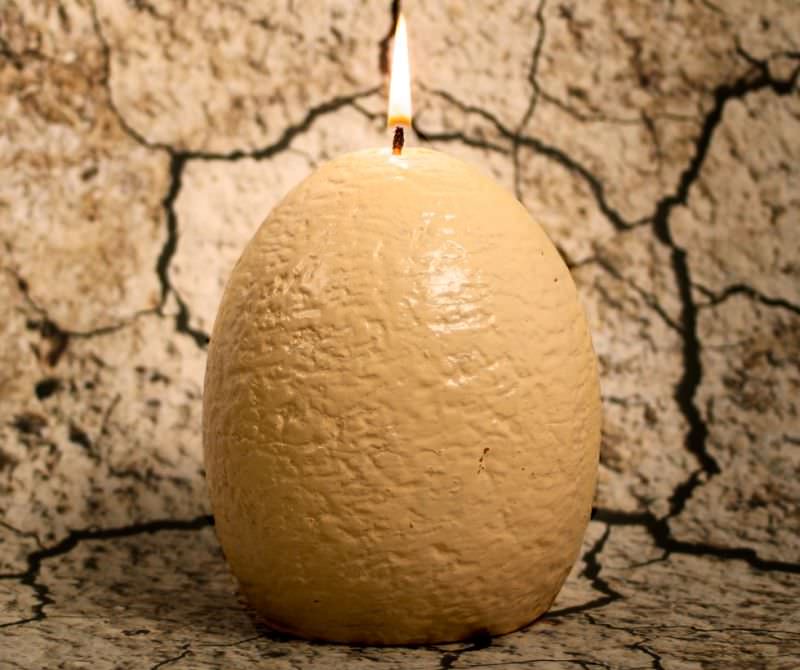 Hatching Dinasour Candle