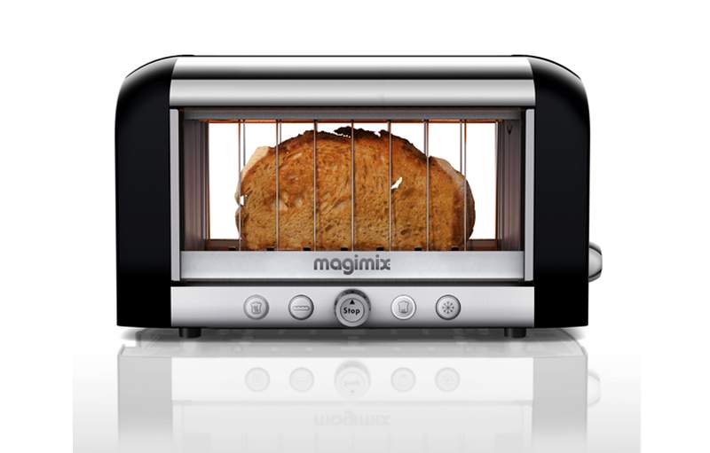 Transparent Toaster For Those Who Like to Watch