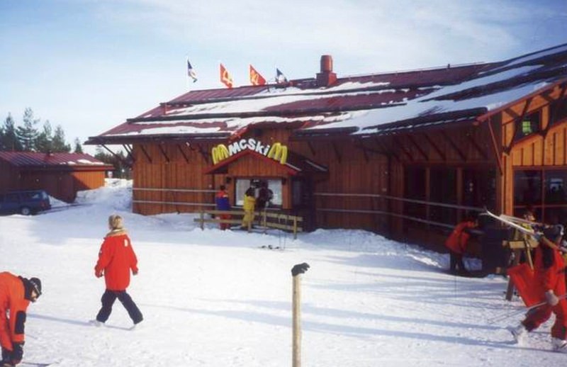 McDonald’s Ski-thru Restaurant