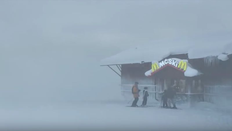 McDonald’s Ski-thru Restaurant