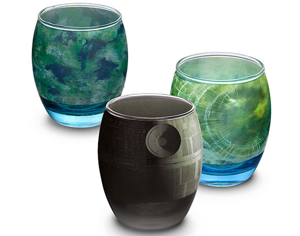 Star Wars Planetary Glassware set