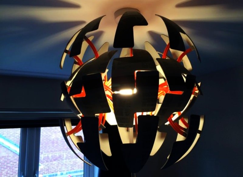 Turn Ikea lamp into striking DIY Death Star replica