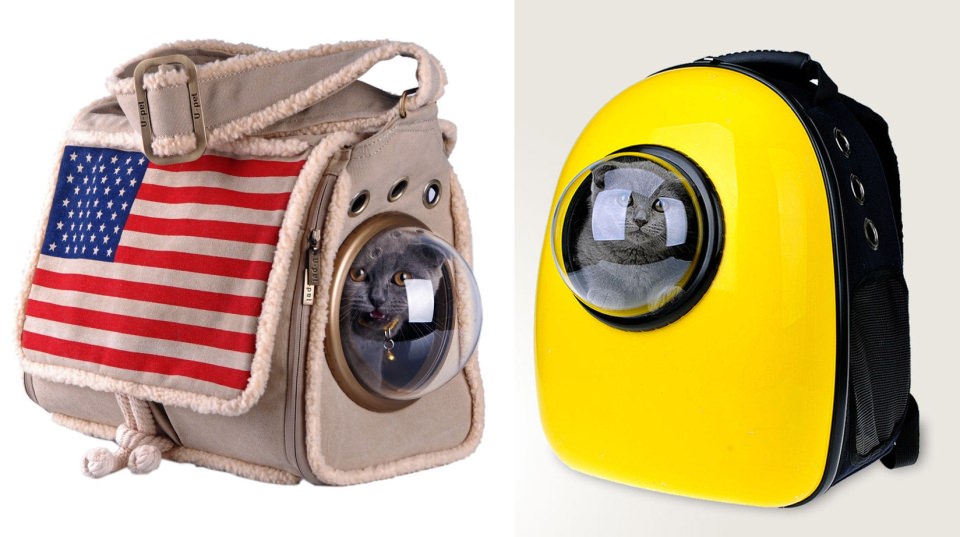 U-pet Astronaut-themed Pet Carrying Case