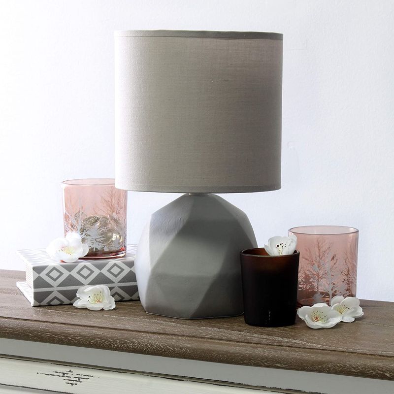 concrete table lamp