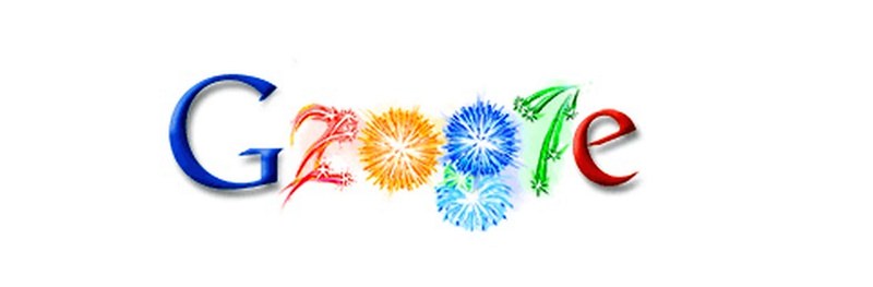 Google New Year Doodle 2007