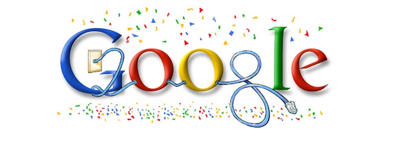 Google New Year Doodle 2008