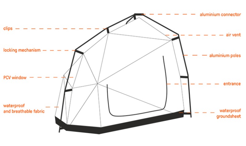 Bolt Tent by Kama Jania