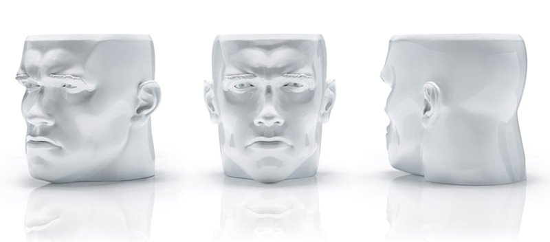 HAROW’s iconic stool N° 1-A- Arnold mimics human face