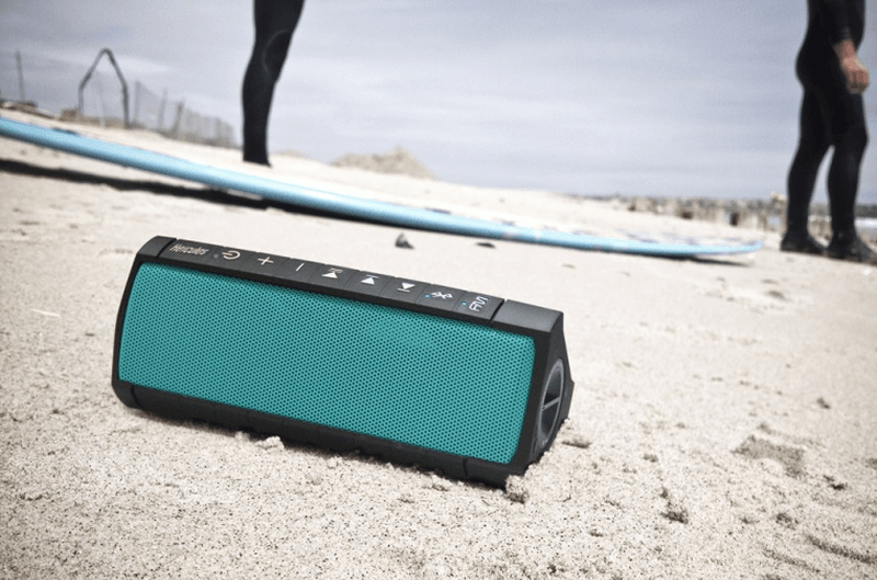 Hercules Wae Outdoor Rush speakers at CES 2016