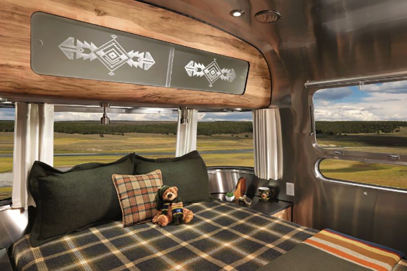 Limited-edition Airstream Camper in honor of the National Park Service