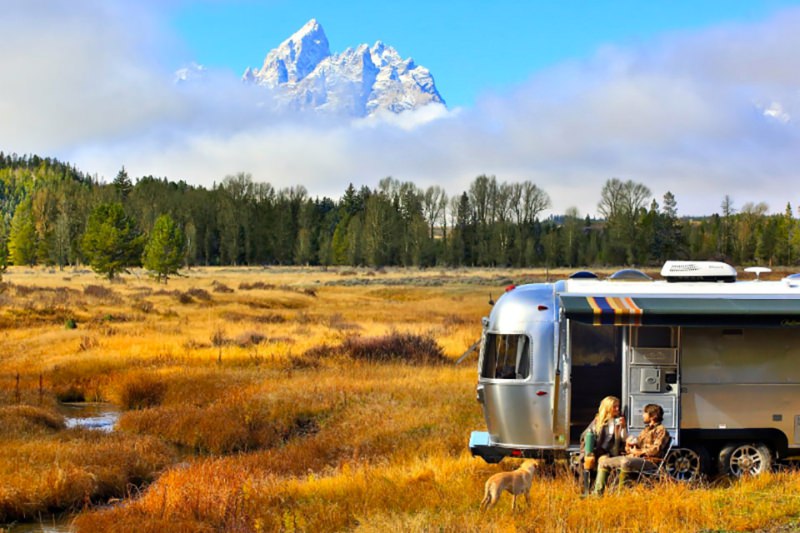 Limited-edition Airstream Camper in honor of the National Park Service