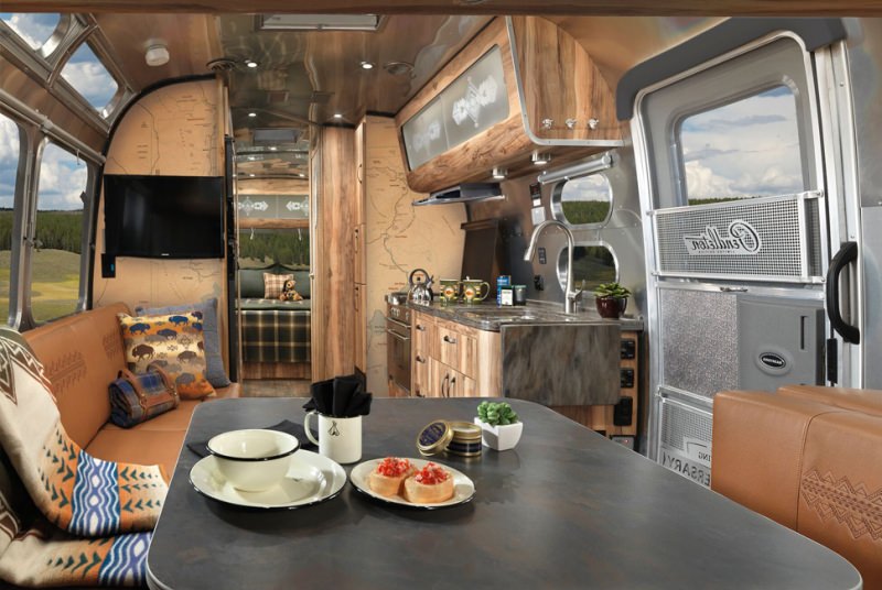 Limited-edition Airstream Camper in honor of the National Park Service