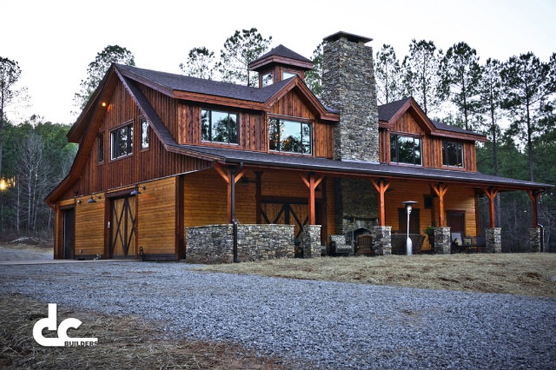 Newnan Barn Home by DC Building