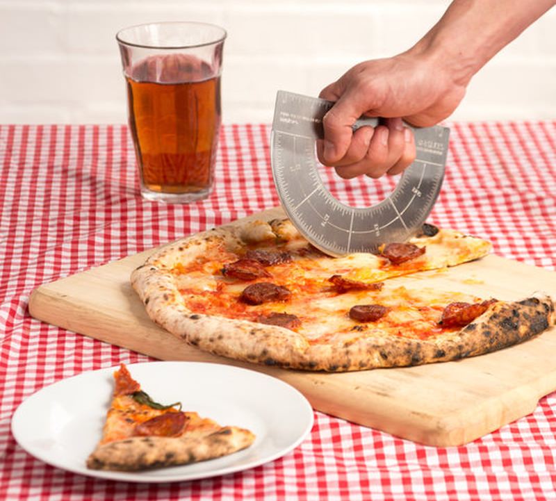 Protractor Pizza Cutter