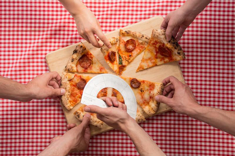 Protractor Pizza Cutter