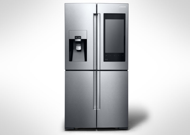 Samsung’s new smart refrigerator at CES 2016