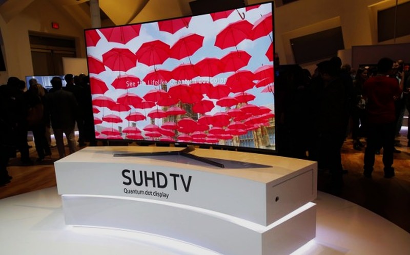 Samsung SUHD TVs lineup with quantum dot displays