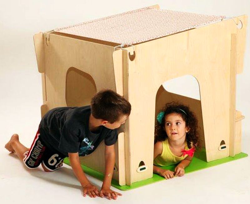 Yonoplay wooden structures provide imaginative playtime for kids