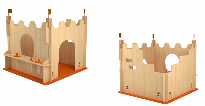 Yonoplay wooden structures provide imaginative playtime for kids