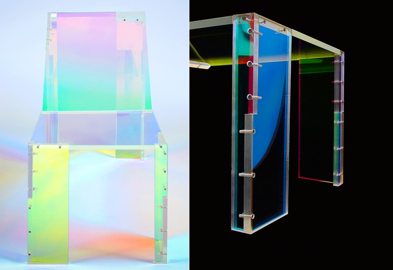 Juliette Mutzke-Felippelli's Acrylic Chair Inspired by French House Music