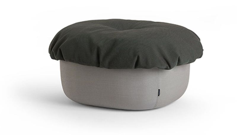 Soufflé ottoman series by Cecilie Manz