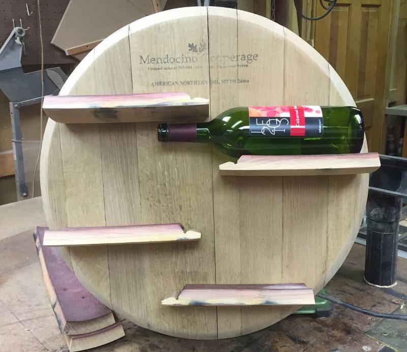 Recycled wine barrels by Woodfish