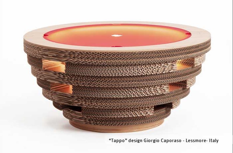 Cap Coffee Table by Giorgio Caporaso