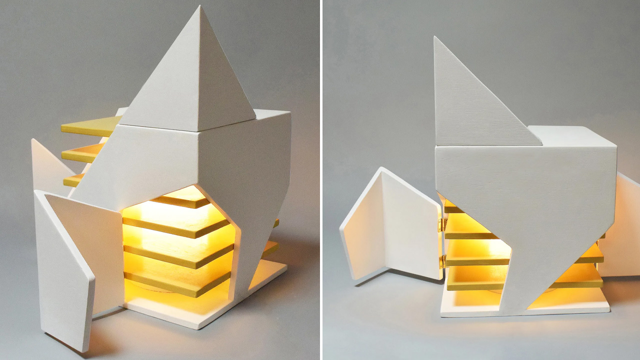 Folding Light by Michael Jantzen