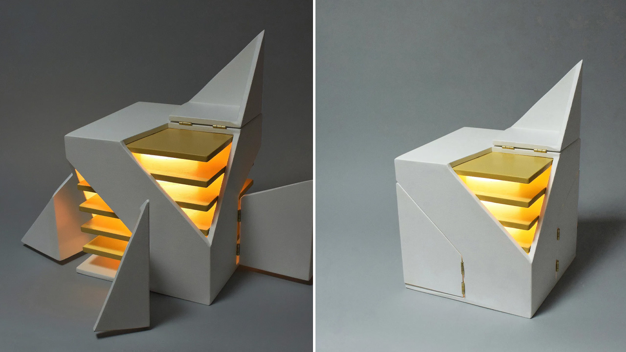 Folding Light by Michael Jantzen
