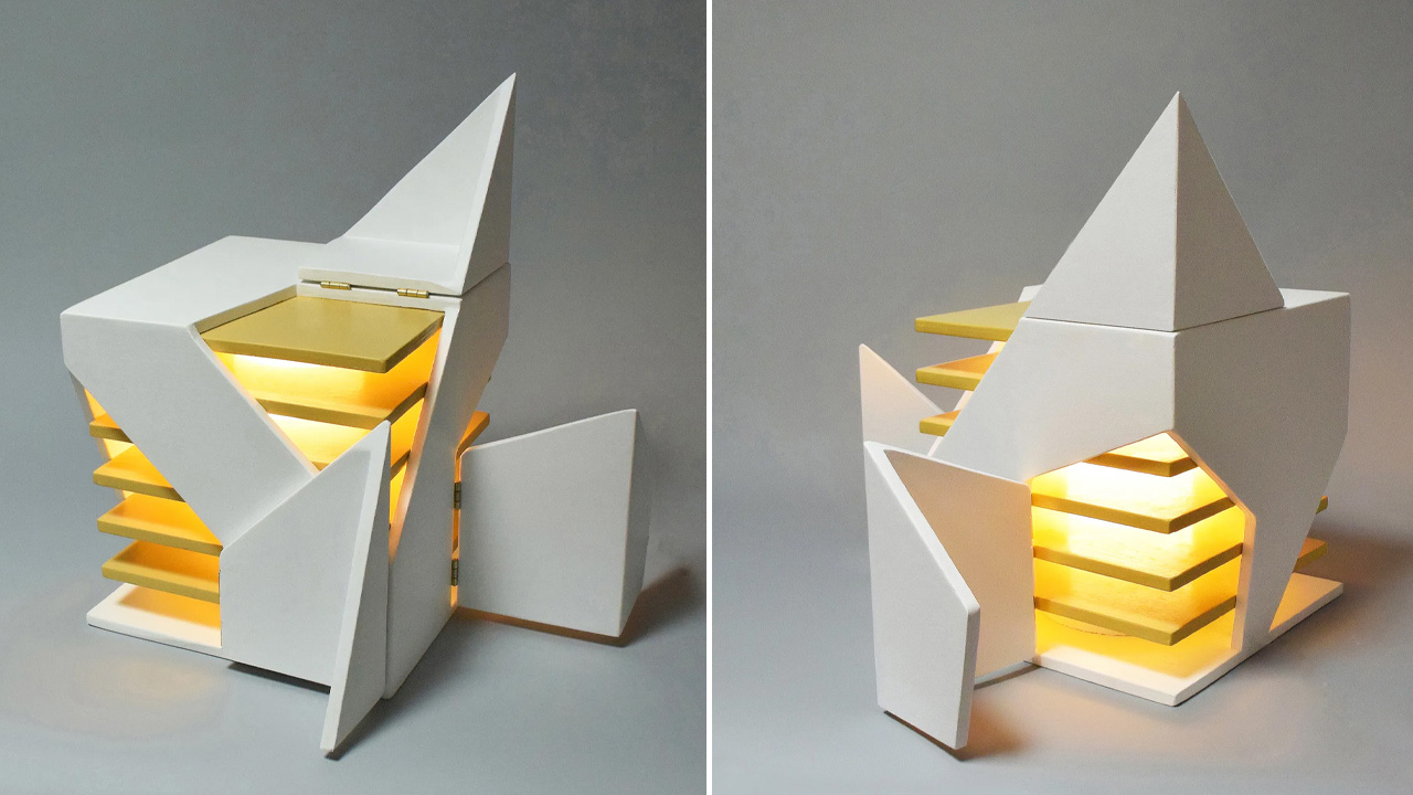 Folding Light by Michael Jantzen